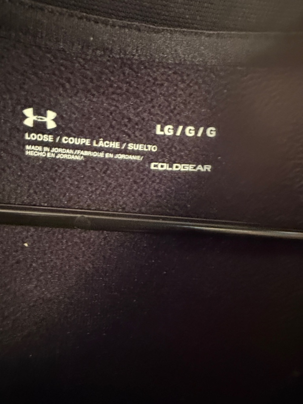 Under Armour Charcoal Quarter-Zip Pullover - Picture 5 of 5